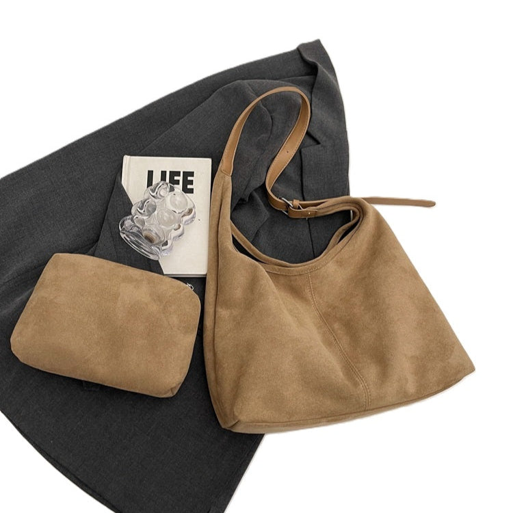 Suede purse totes under $20